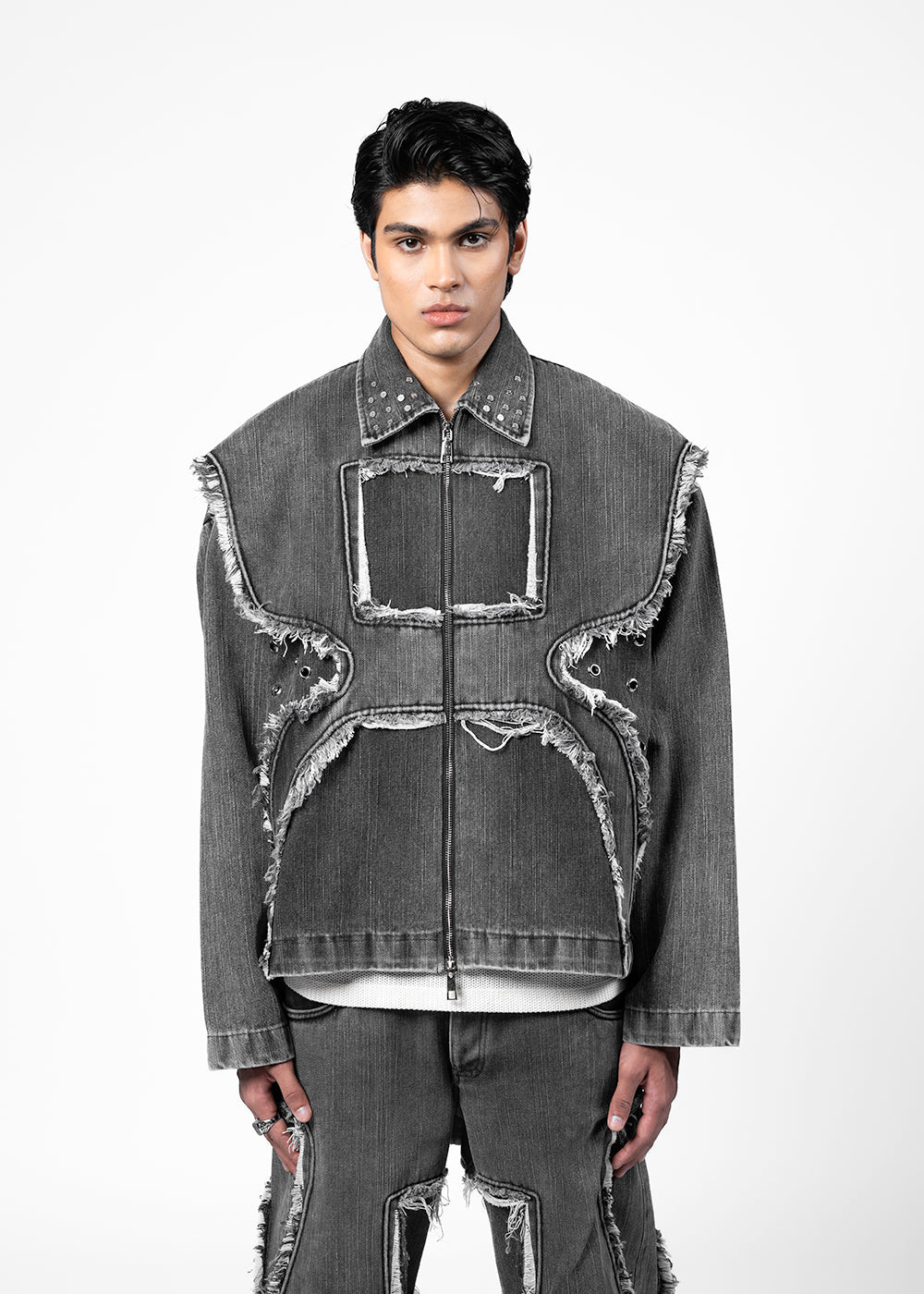 ONYX - JACKET - WASHED GREY