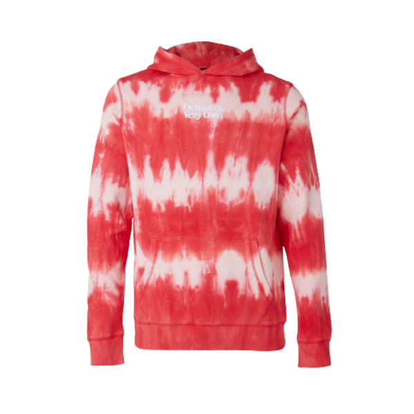 Ovo tie clearance dye hoodie