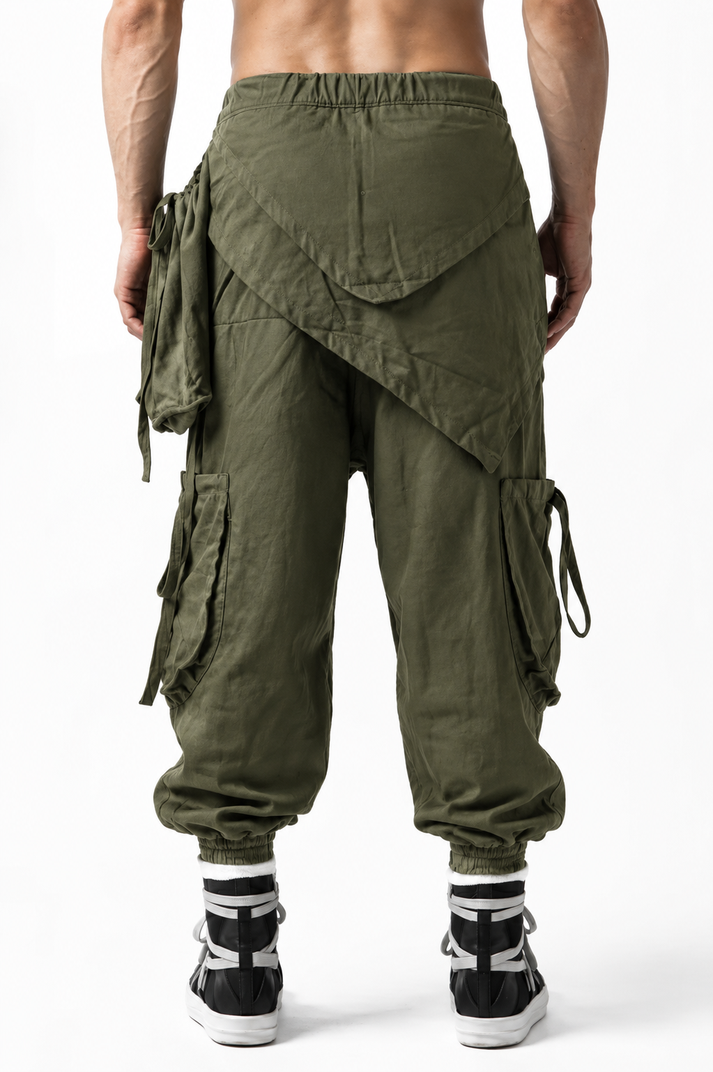 Loin Draped Potli Cargo (Limited Olive Ver,)
