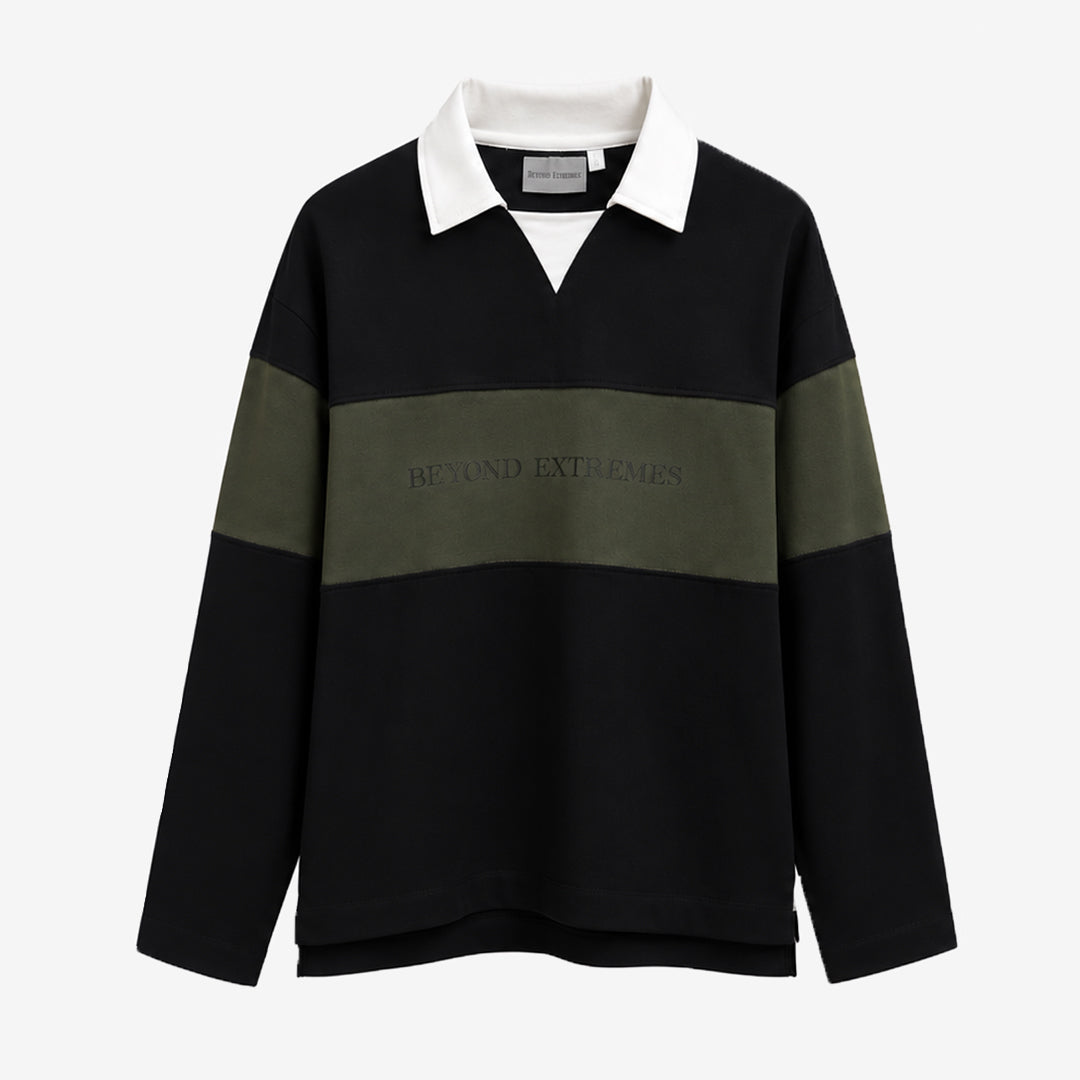 Long Sleeve Polo in Pluto [Unisex]