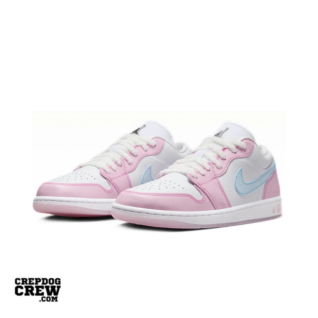 Jordan 1 Low SE Paw Print Pink Foam (W) Jordan 1 Low SE Paw Print Pink Foam (W)