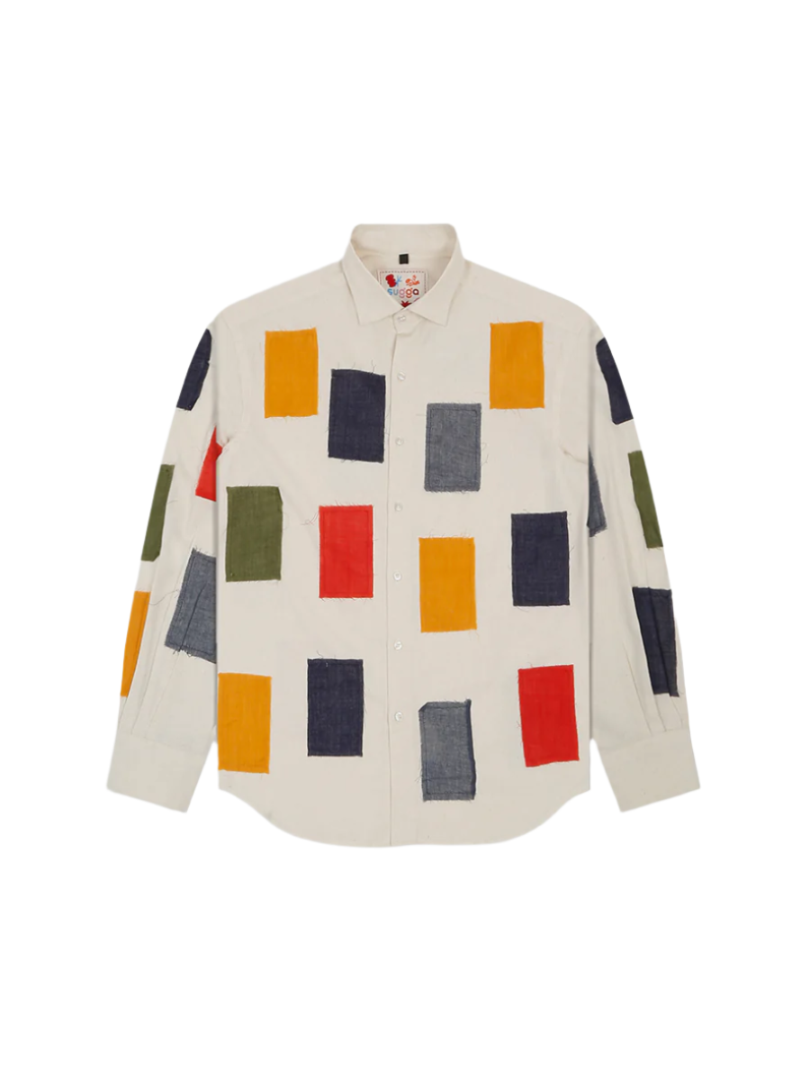 Patchwork Shirt - Off White