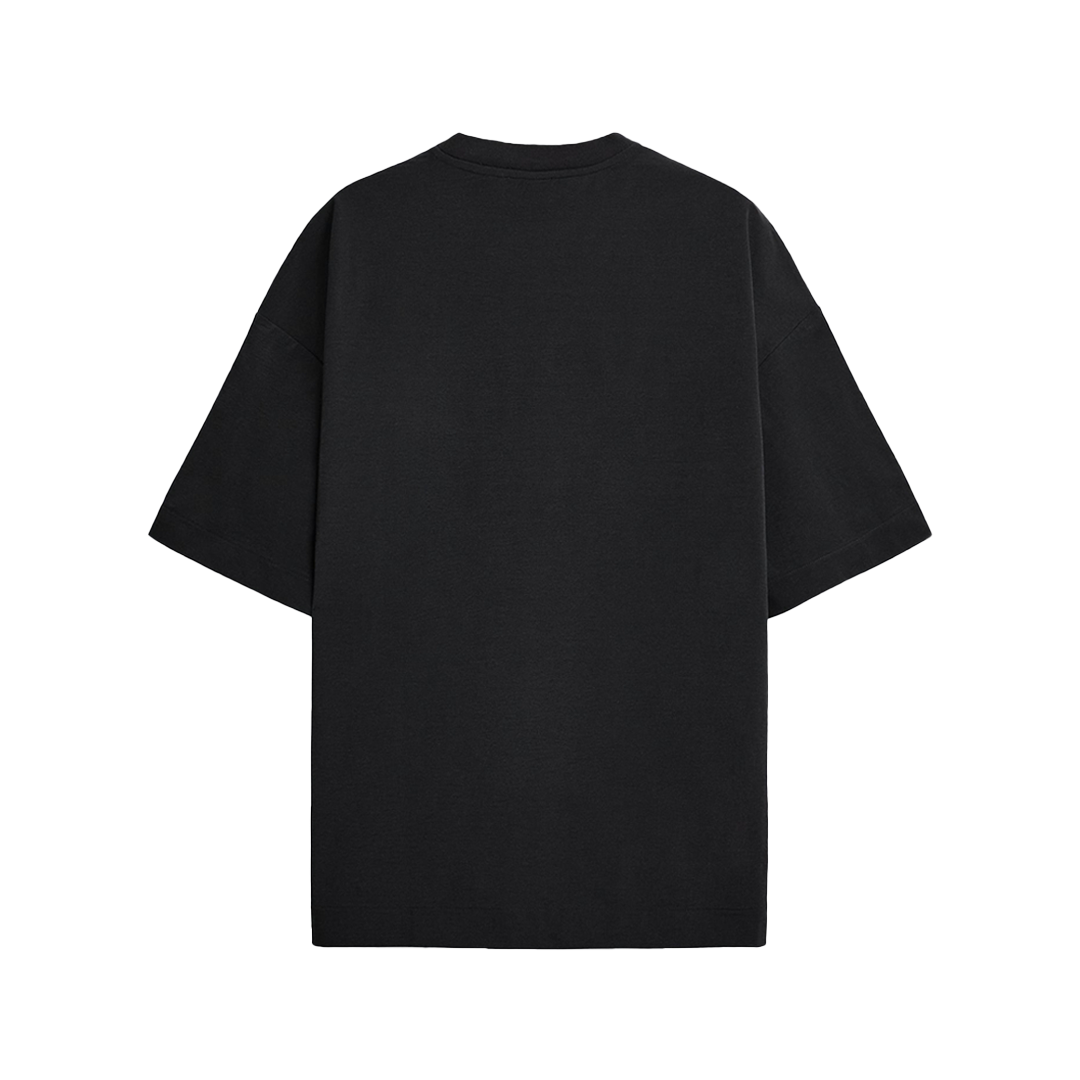 Exclusive Artworks Oversized T-shirt- Black