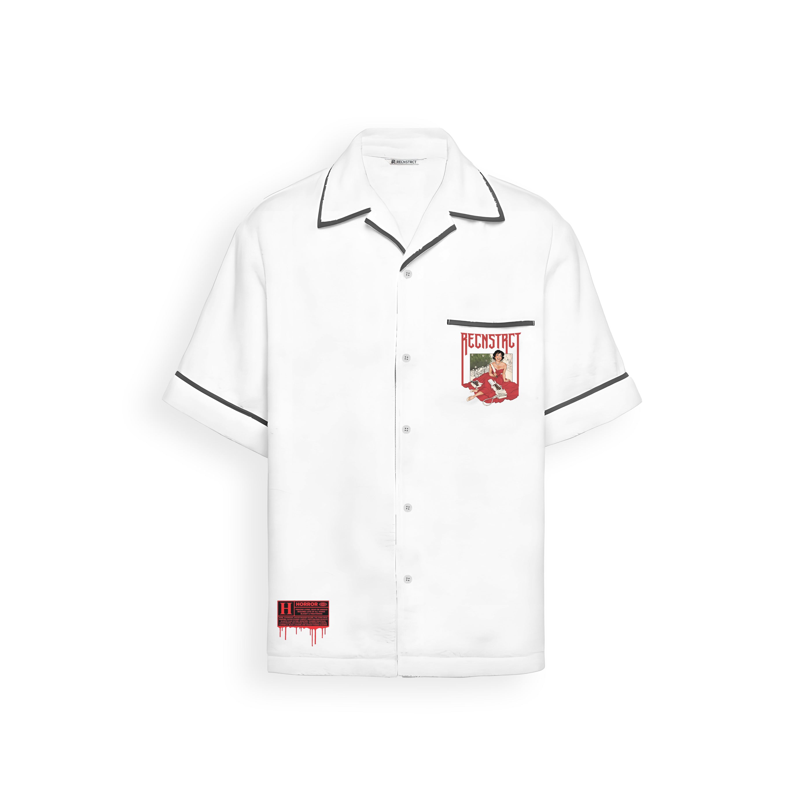 Prime Suspect Shirt - Pearl White