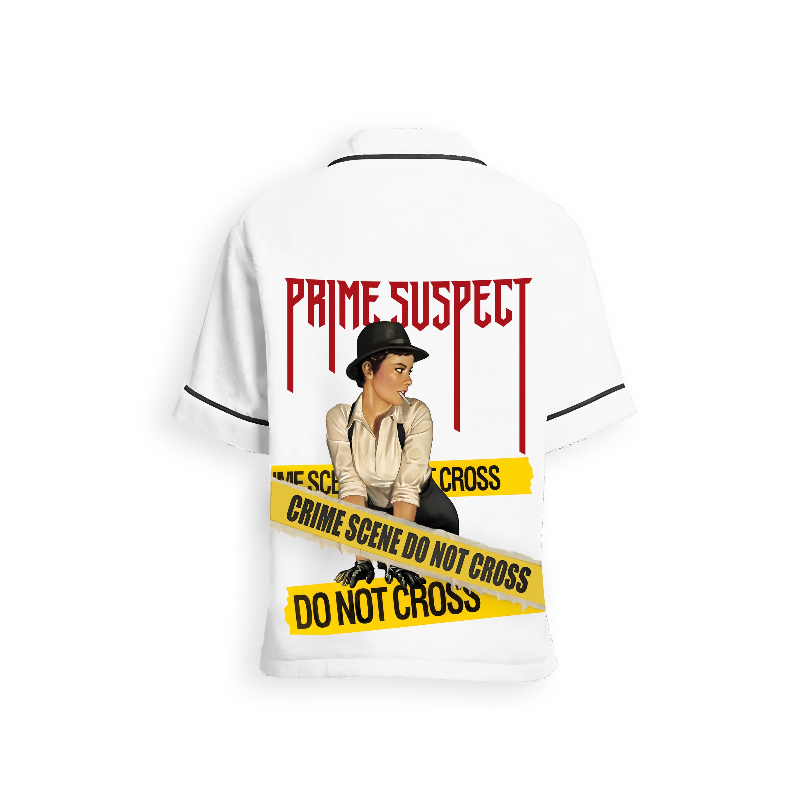 Prime Suspect Shirt - Pearl White