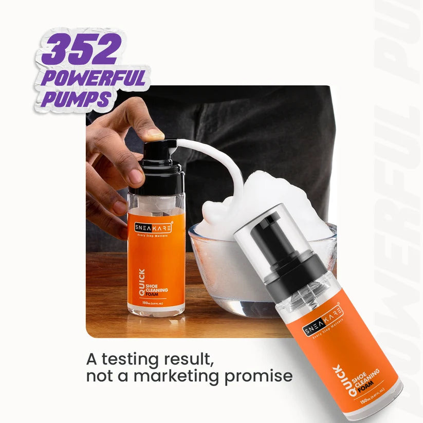 Sneakare Quick Shoe Cleaning Kit Medium Brush