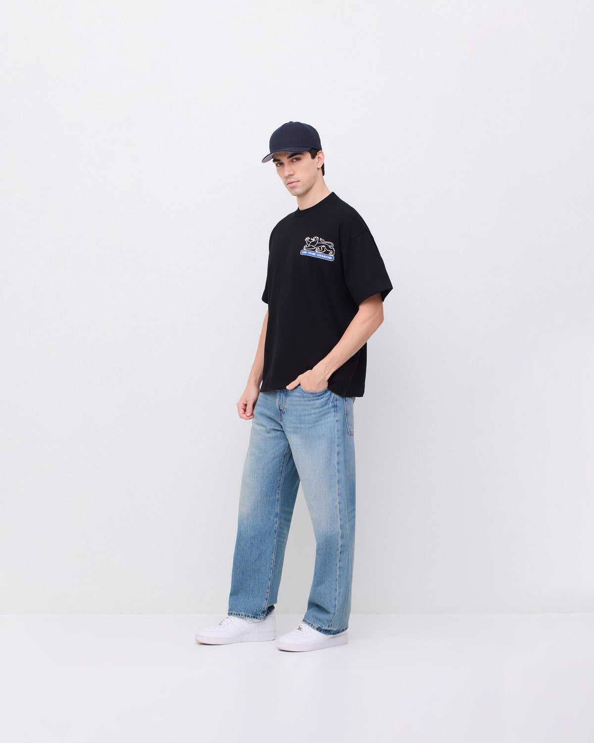 LIONSGUARD T-SHIRT - BLACK