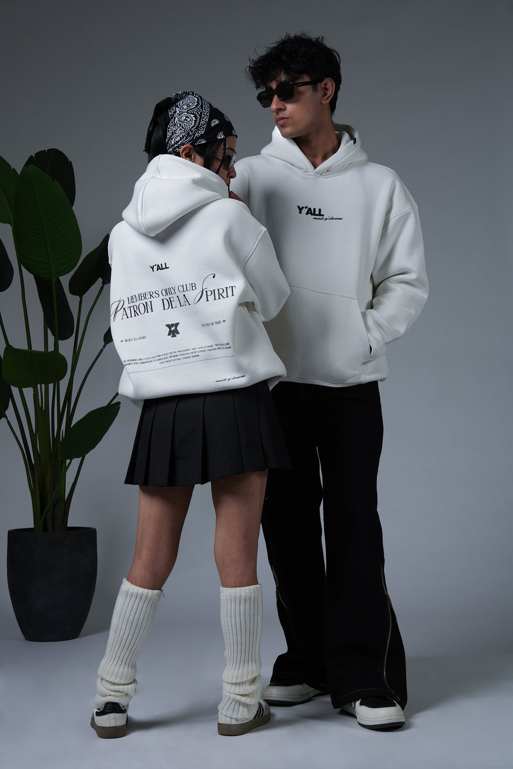 MEMBERS ONLY CLUB 2026 - HOODIE OFF WHITE