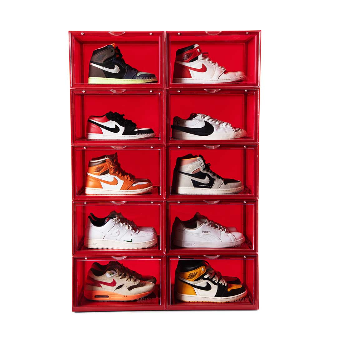 Stack'Em Sneaker Crates | Shoe Crates (Side Drop)