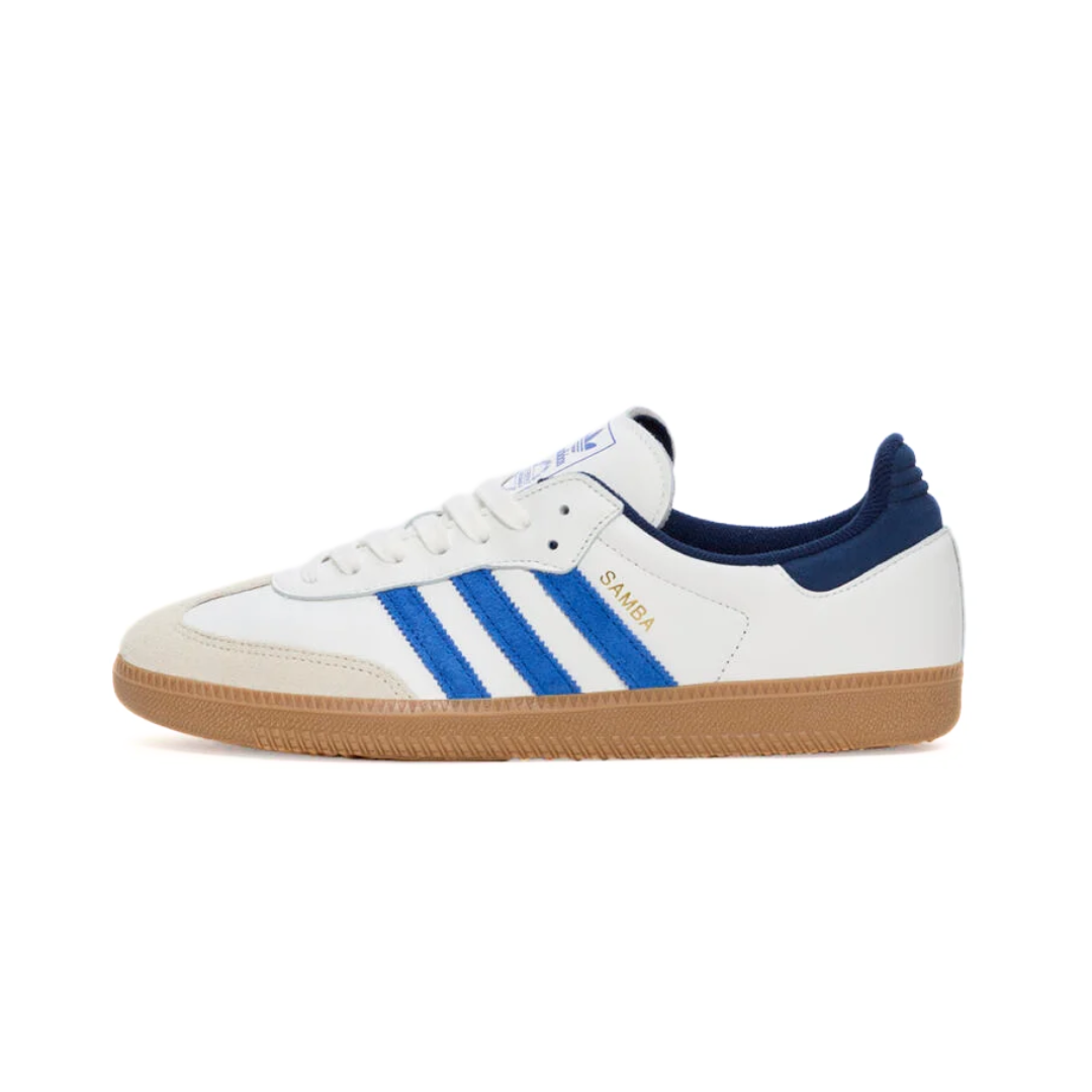 adidas Samba OG White Royal Blue Night Indigo