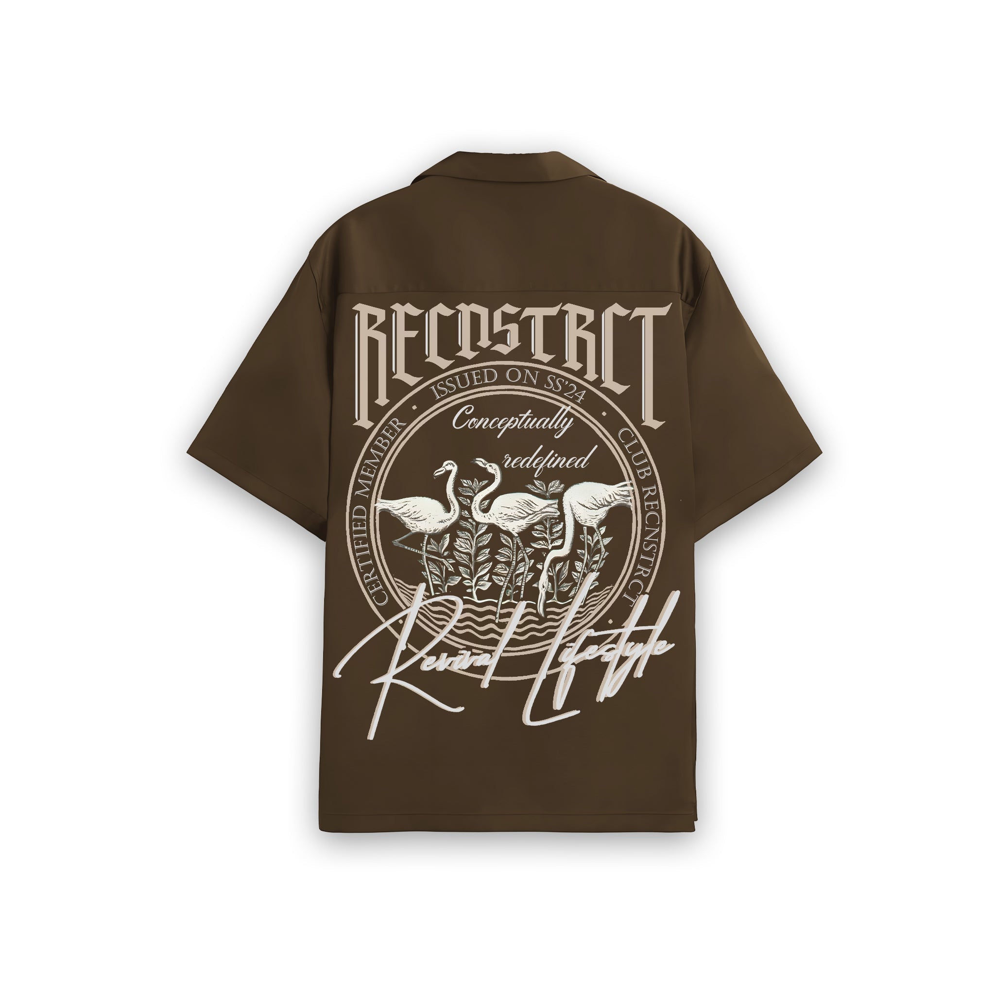 Signature Crepe - Coffee brown
