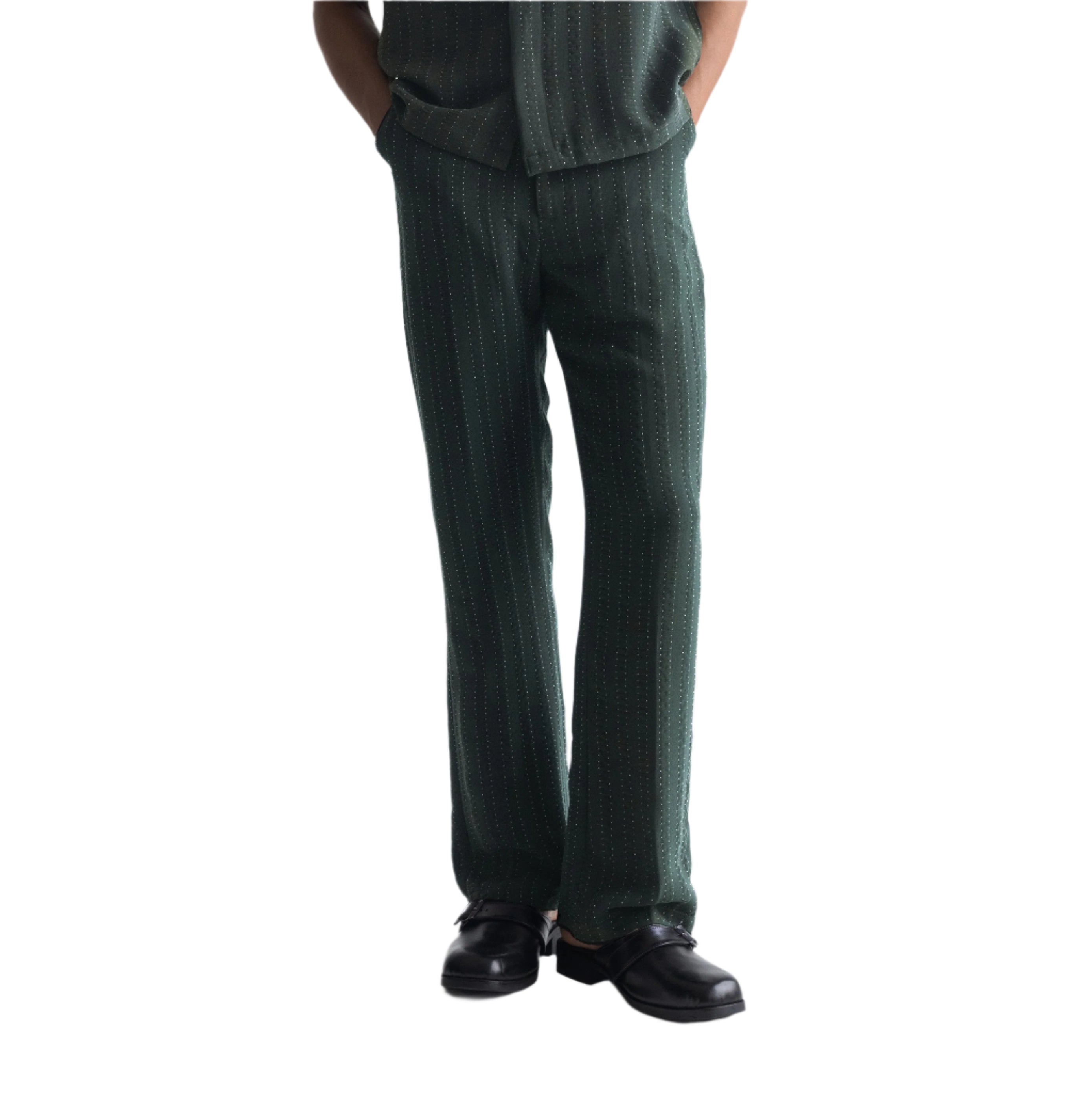 PINSTRIPE YAMAZAKI PANTS