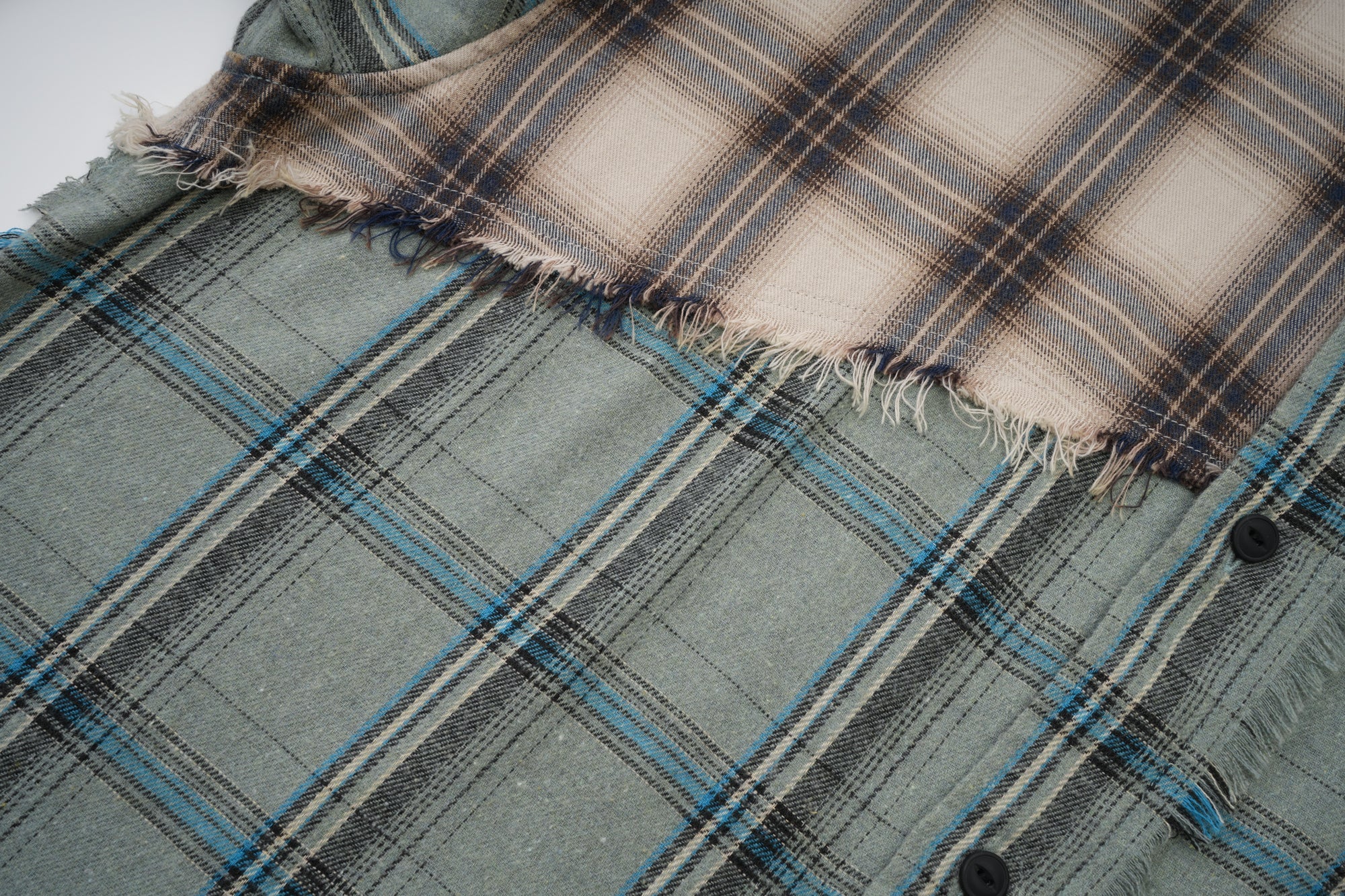 SWITCHING VINTAGE CHECK SHIRT