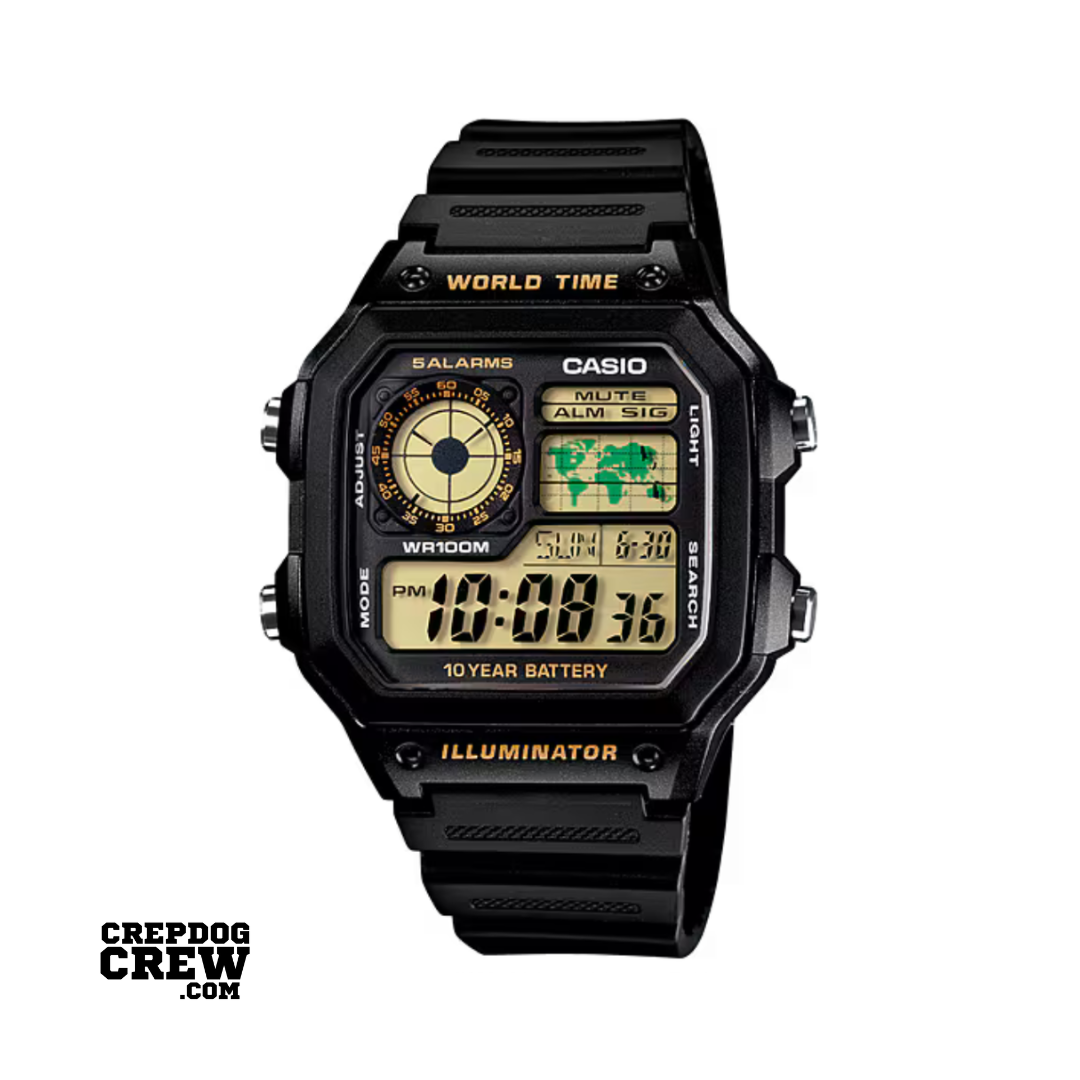 CASIO YOUTH AE-1200 series AE 1200WH 1BV D098