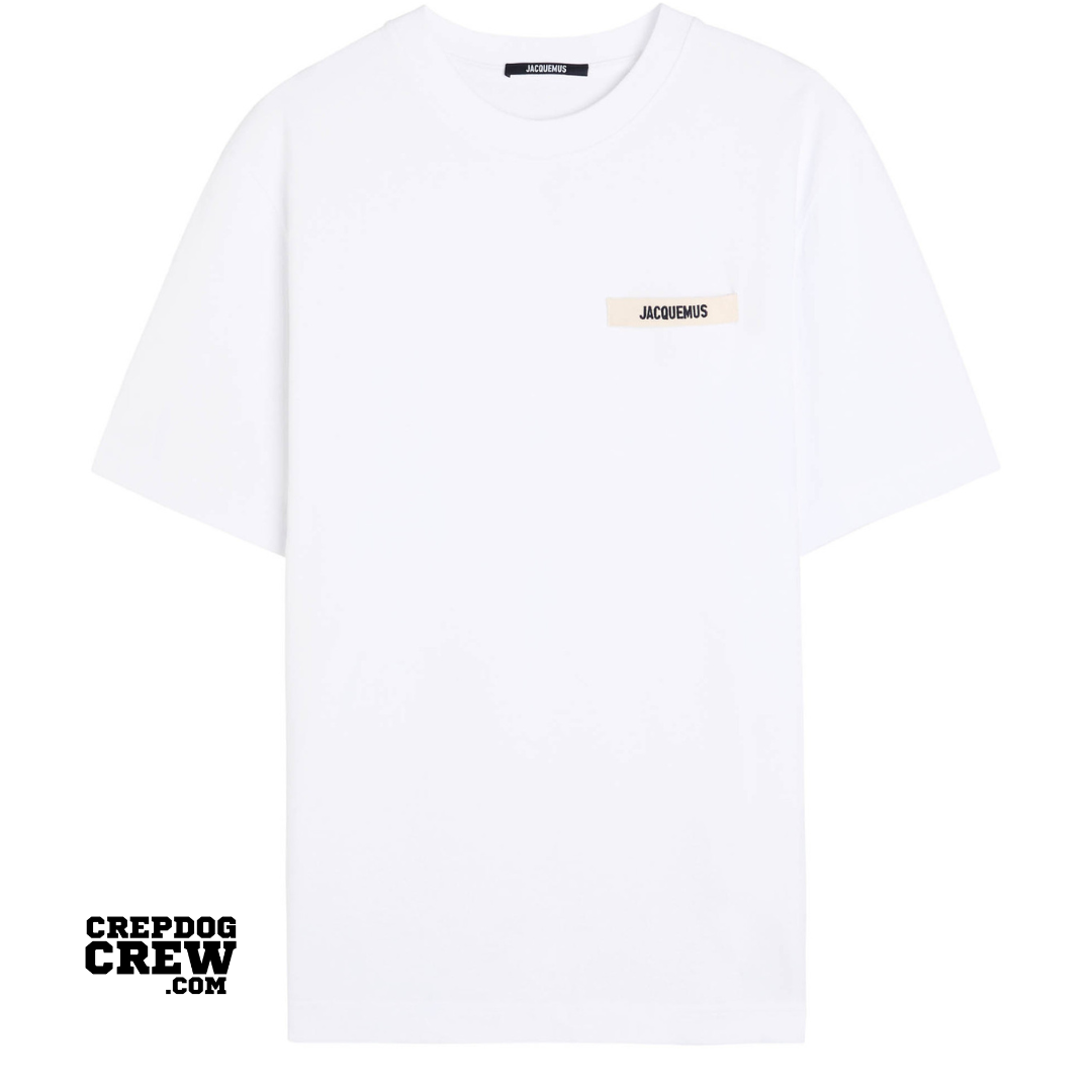 JACQUEMUS THE GROS GRAIN Tee	WHITE