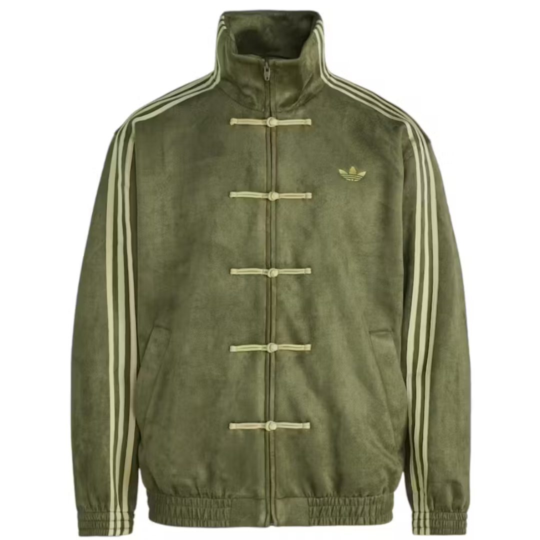 ADIDAS ORIGINALS CTT Chinese Track Top Casual Jacket Olive