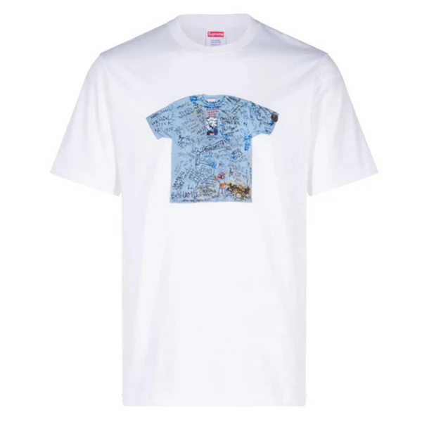 トップス supreme First Tee Supreme 30th Anniversary First Tee White