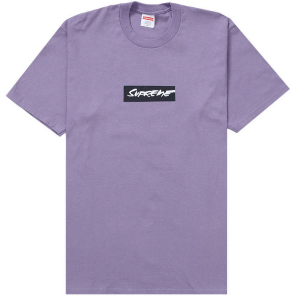 Supreme Futura Box Logo Tee Dusty Purple - Main Image