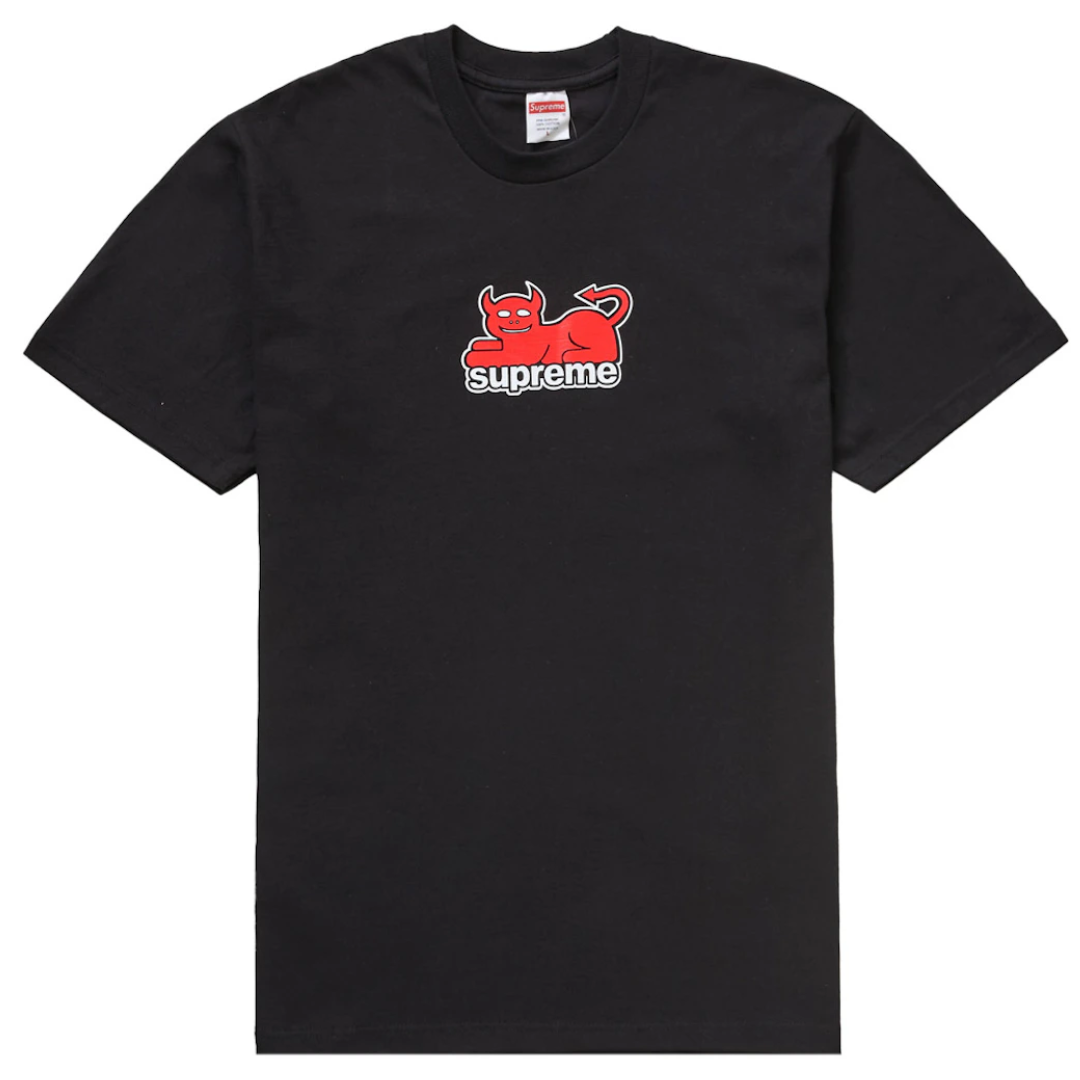 Supreme Toy Machine Devil Cat Tee Black