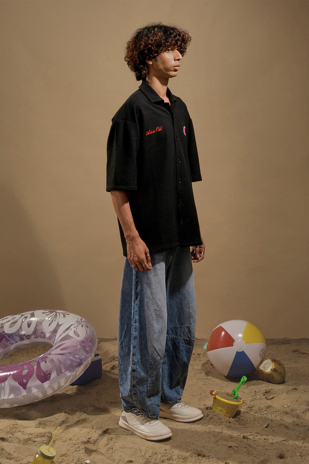 You're My Happy Place Black Shirt