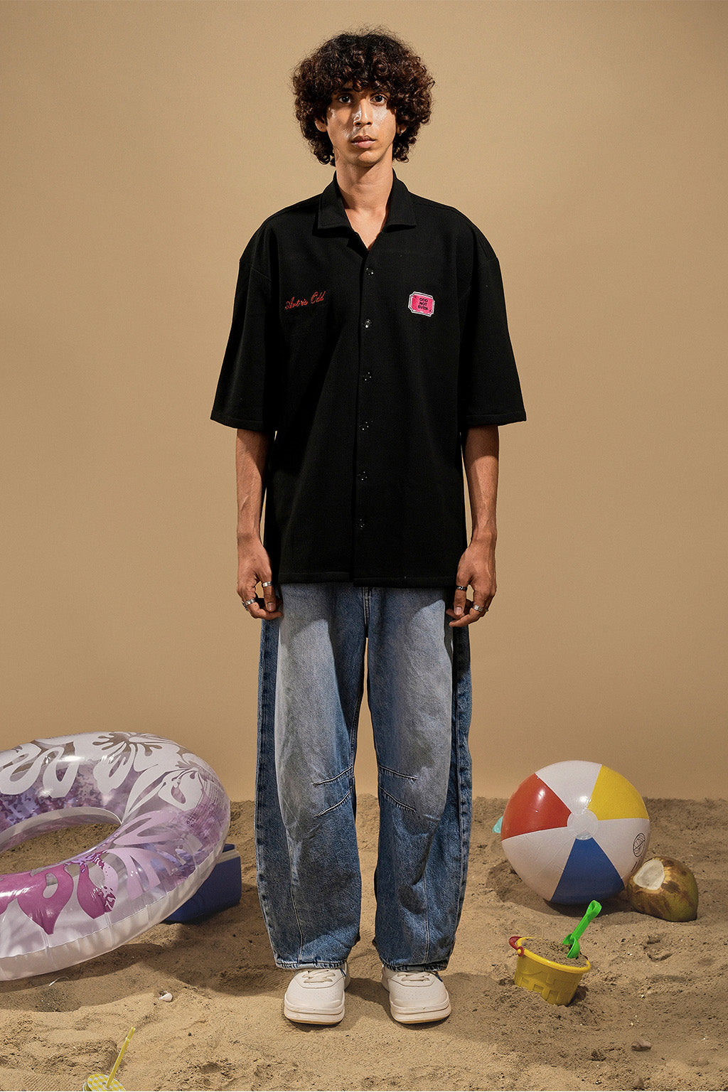 You're My Happy Place Black Shirt