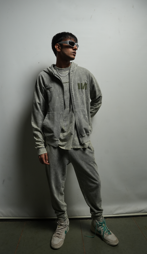 JADE Washed Oversized Hoodie