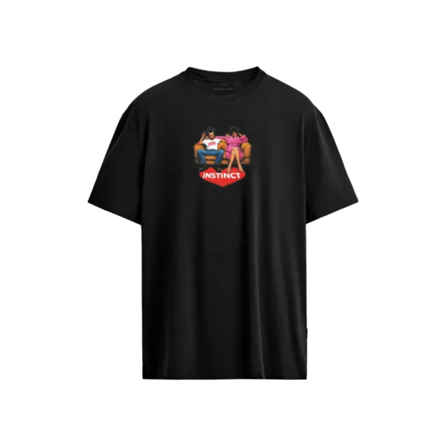 Shameless - Relaxed Fit Tshirt (Black)