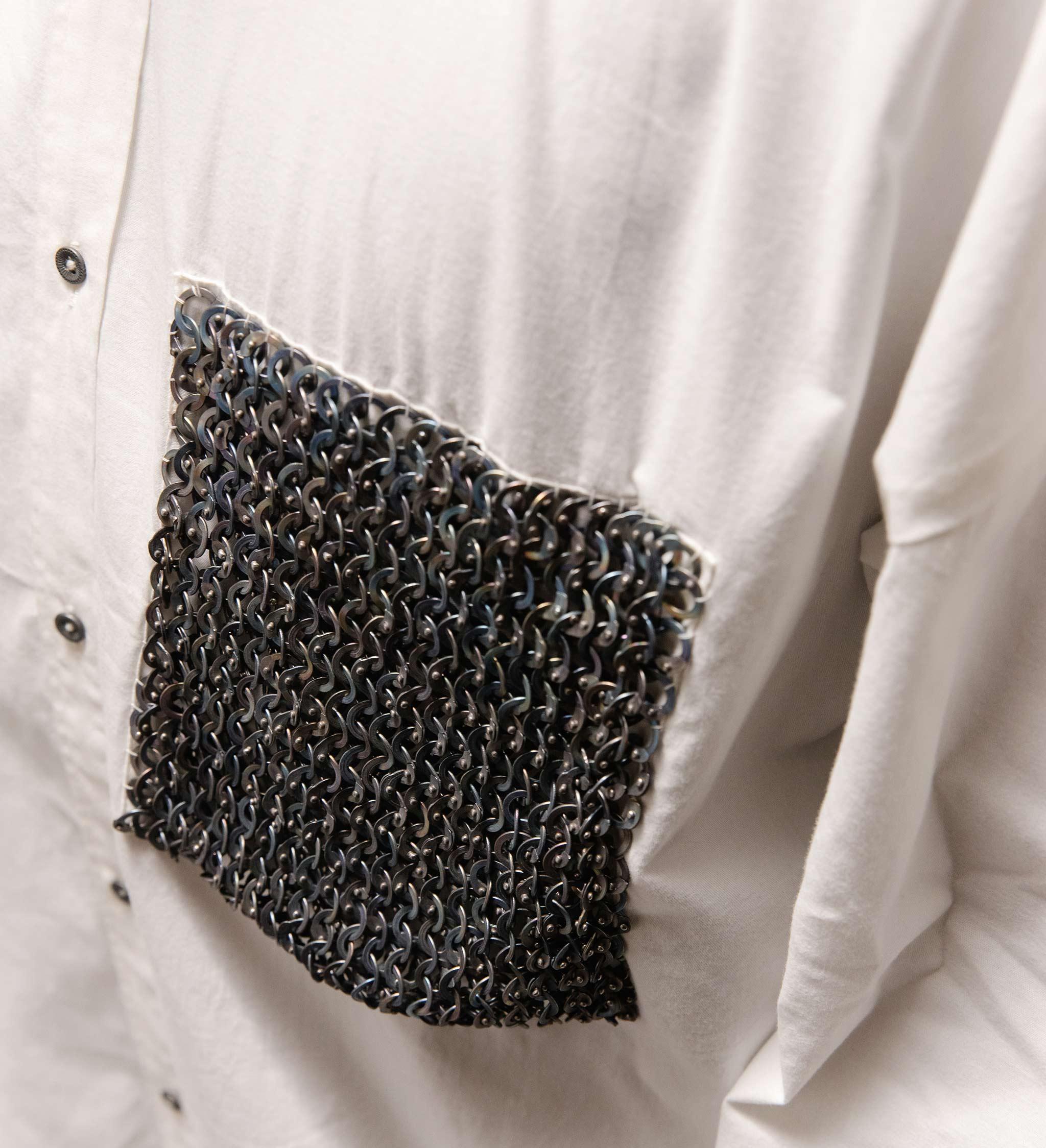 Iron Heart' Chainmail Armour Oversize Shirt