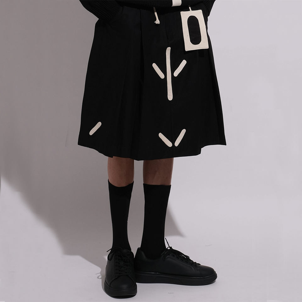 Black Symbolic Skirt