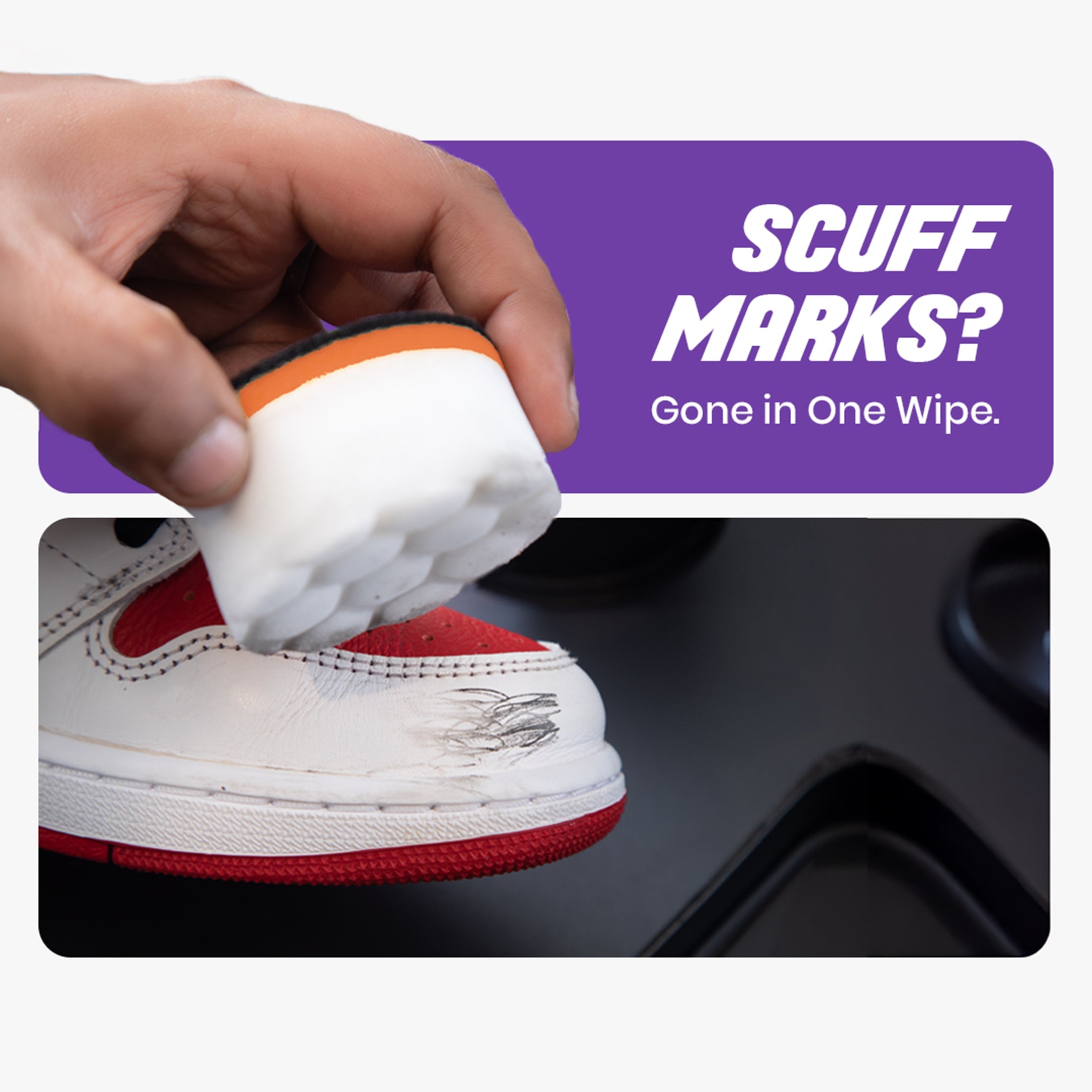 Quick Shoe Cleaning Sponge