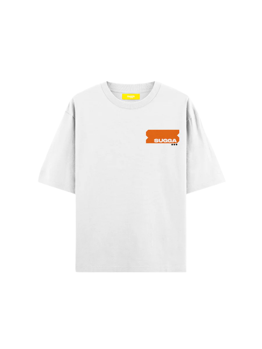 Sugga Stamp Tshirt - White