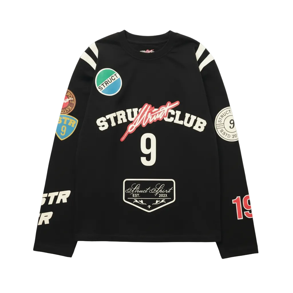 VARSITY CLUB FULL SLEEVE T-SHIRT