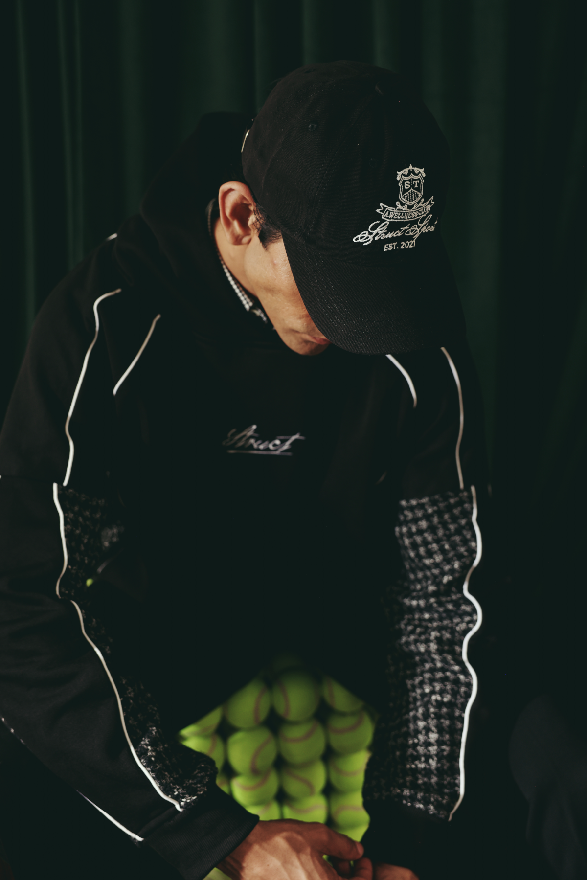 STRUCT WELLNESS CLUB CAP - BLACK