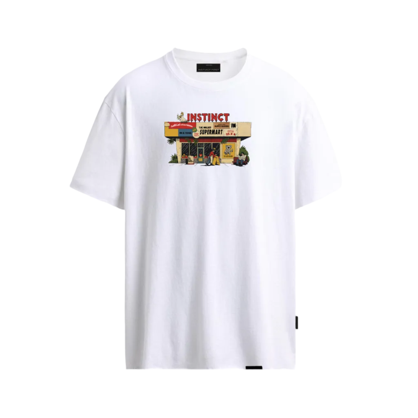 Supermarket - Relaxed Fit Tshirt (White)