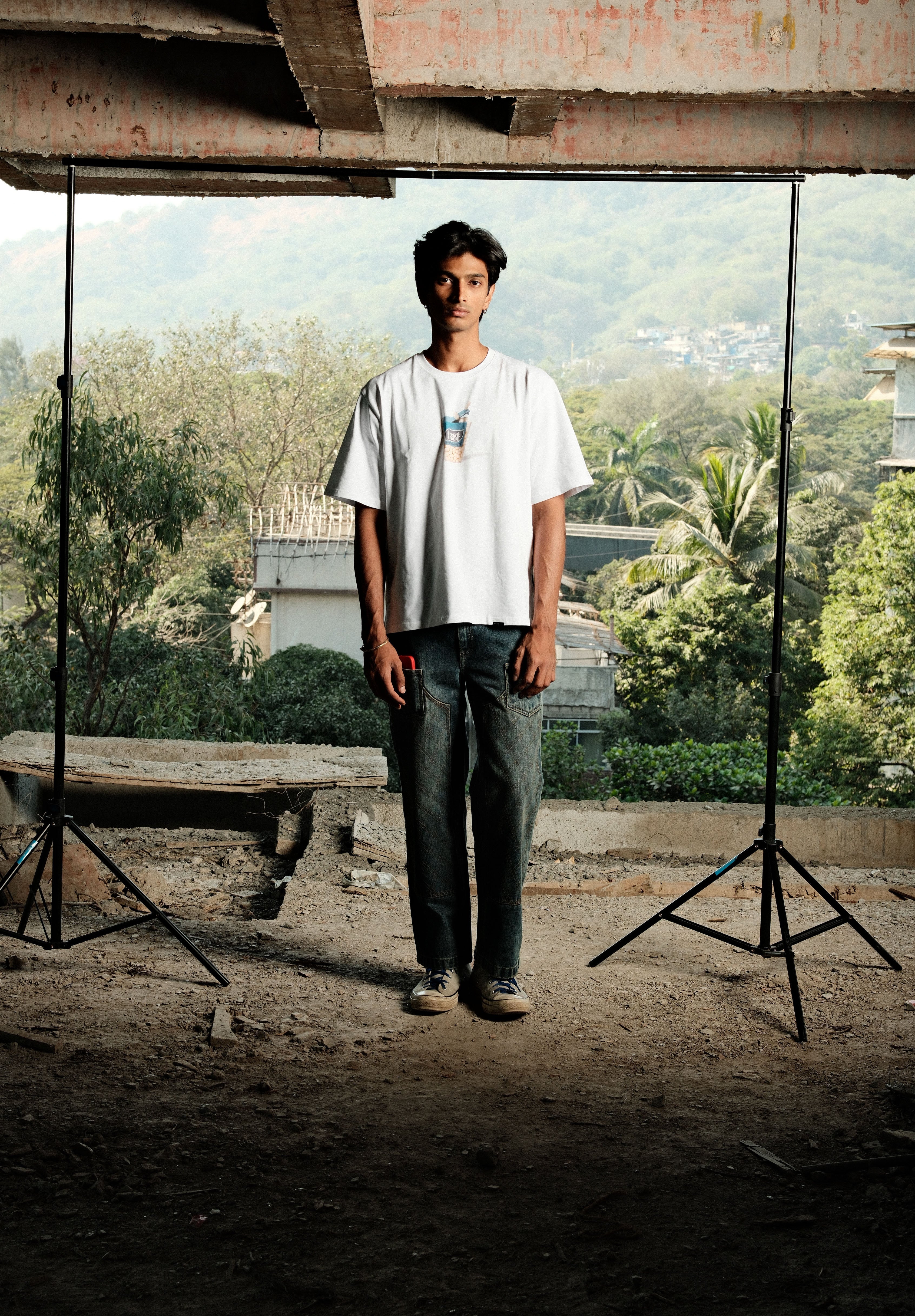 Tic Tac - Relaxed Fit Tshirt (White)