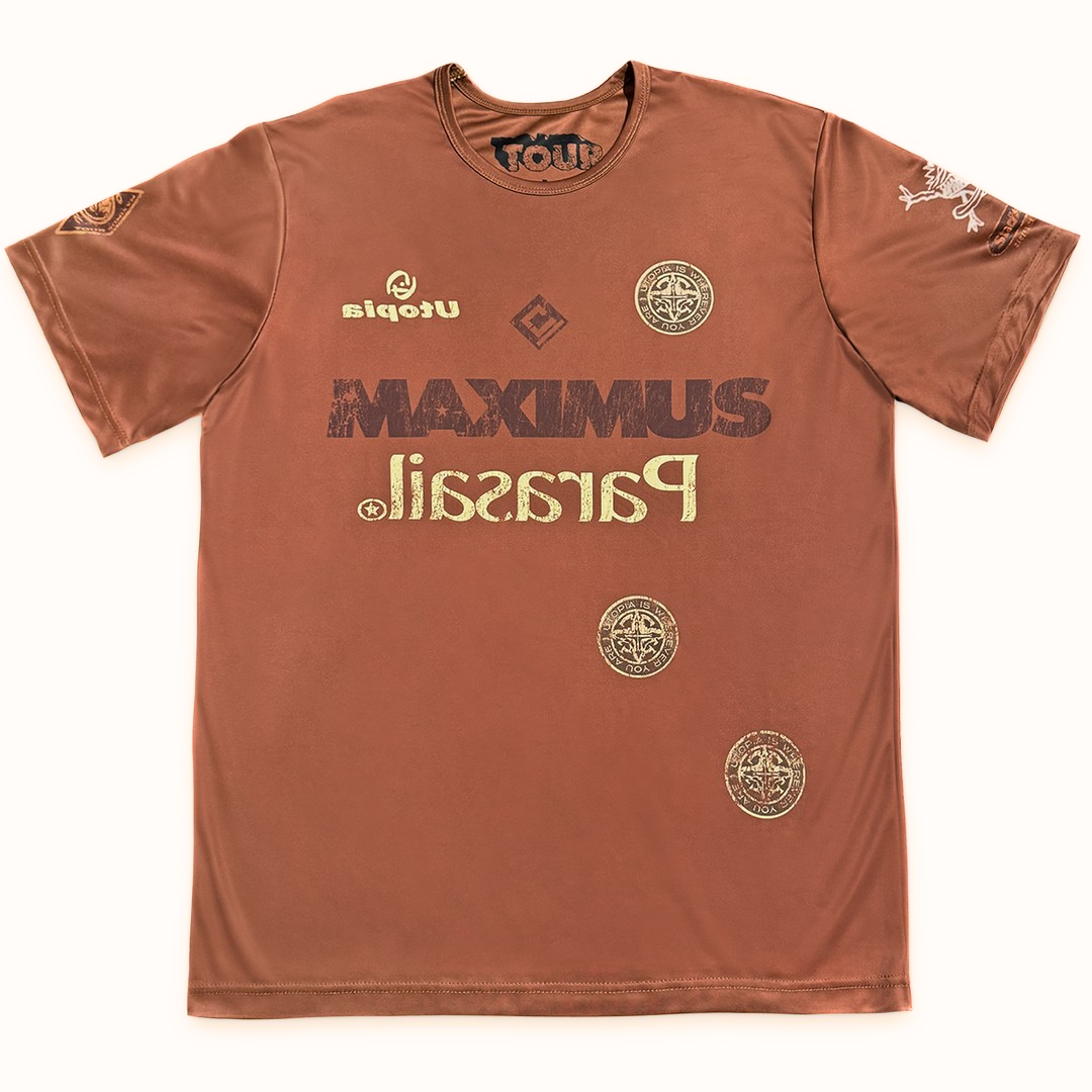 Travis Scott Circus Maximus Soccer Jersey Brown