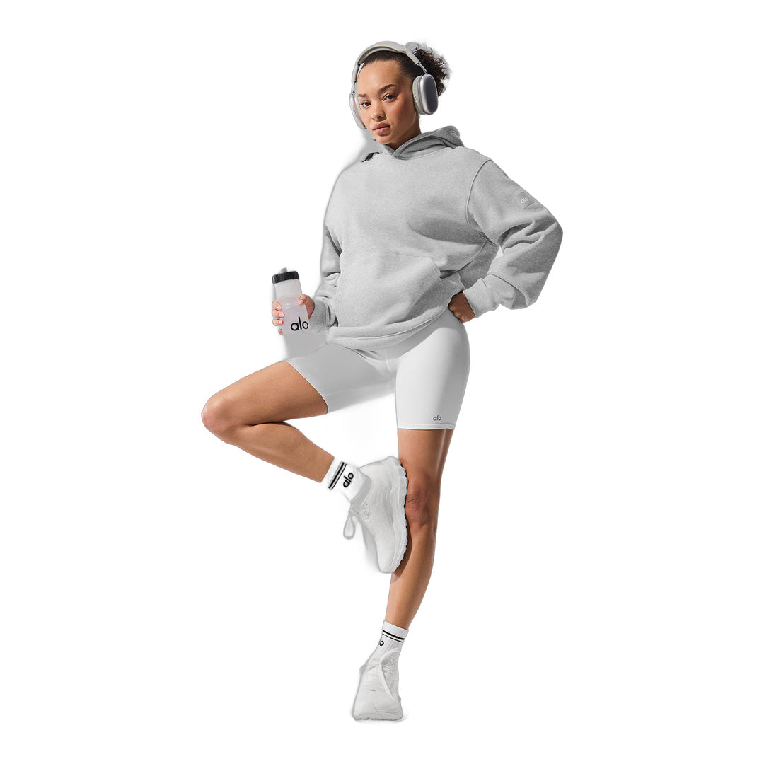 alo Renown Heavy Weight Hoodie - Athletic Heather Grey