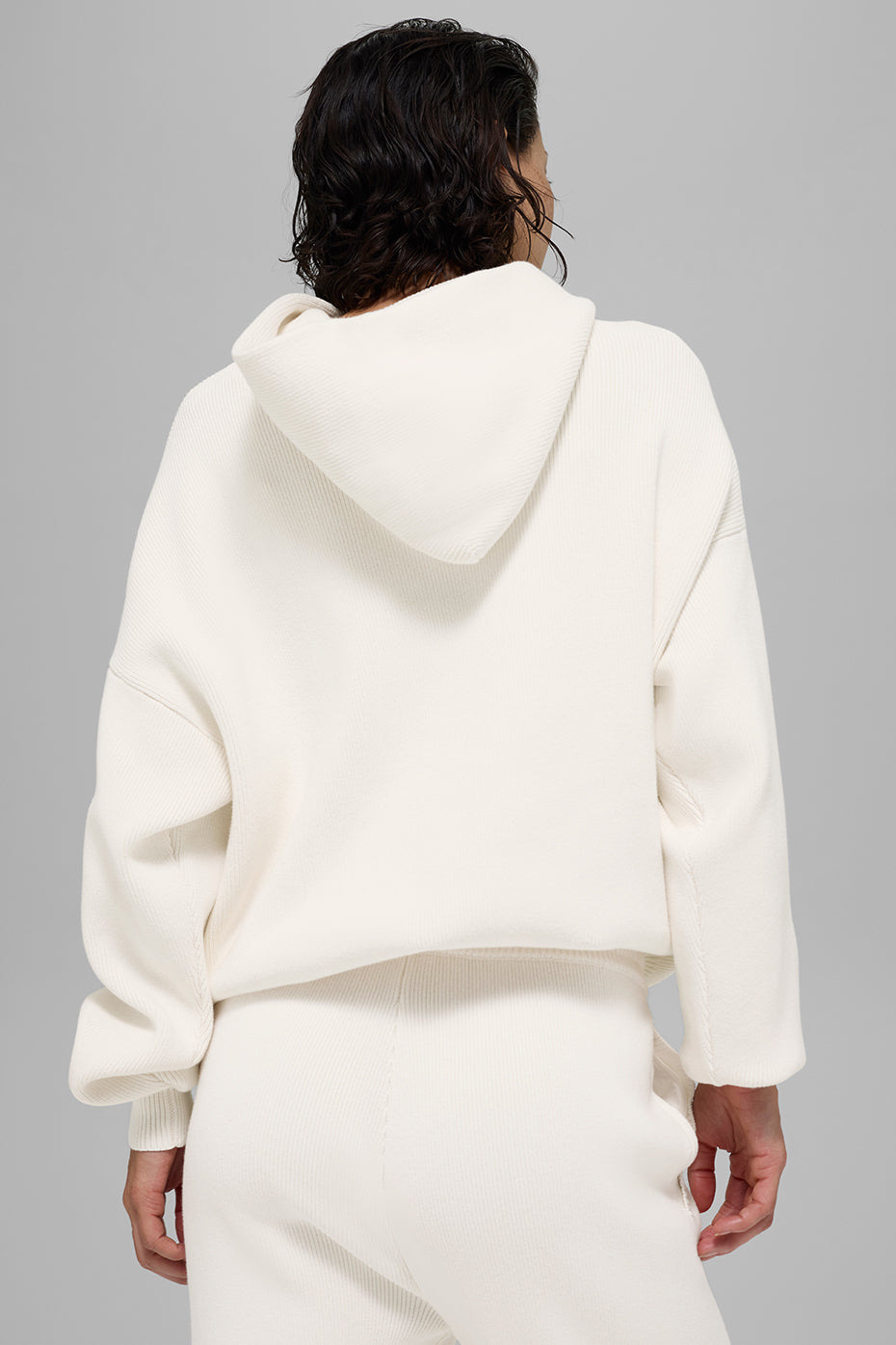 alo Scholar Hooded Sweater - Ivory