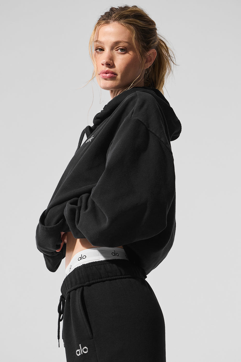 alo Accolade Hoodie - Black