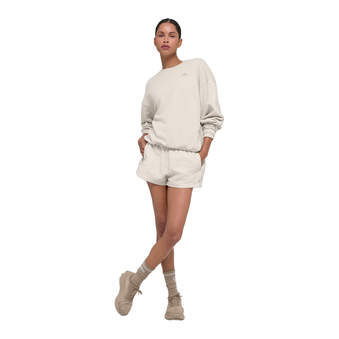 alo Accolade Crew Neck Pullover - Bone