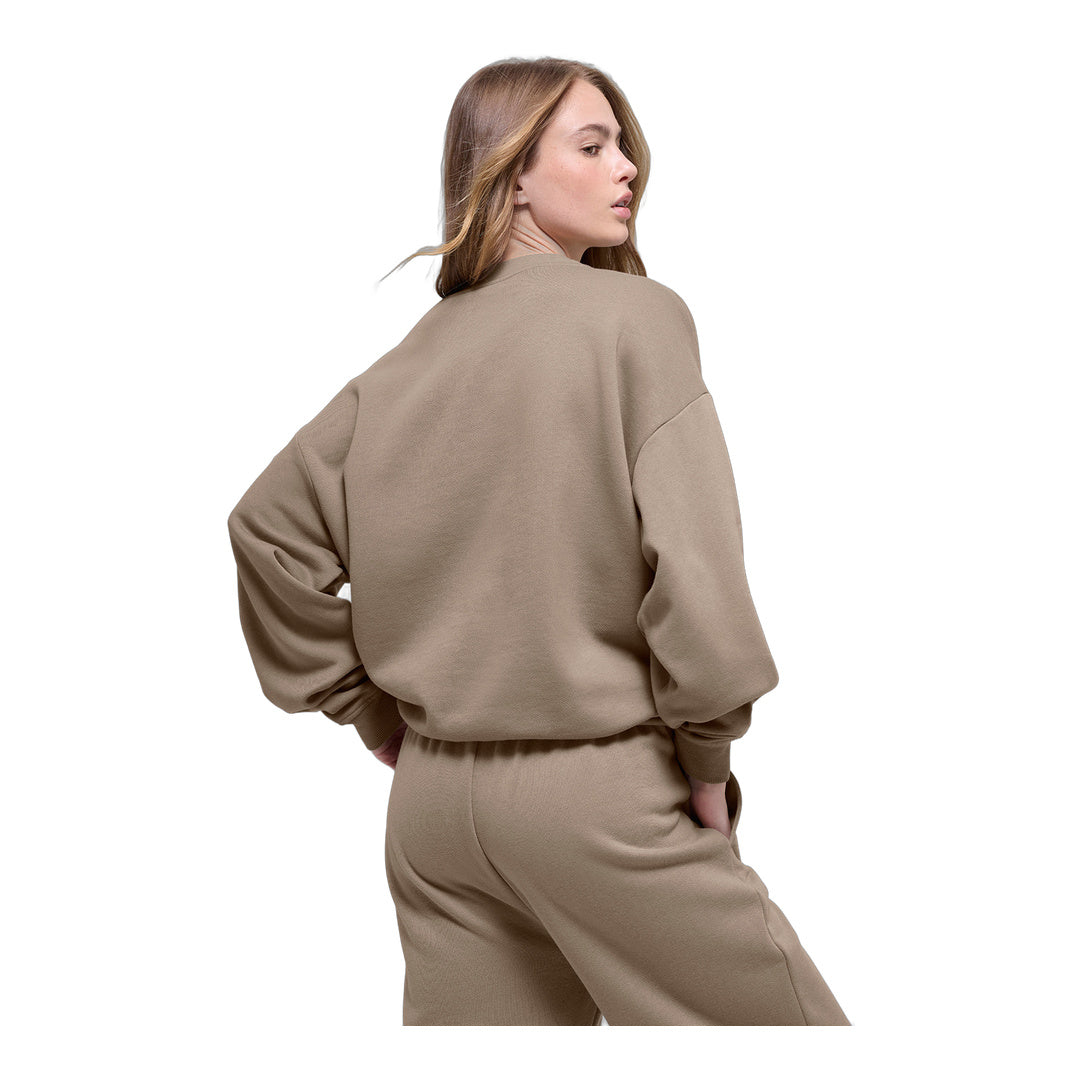 alo Accolade Crew Neck Pullover - Gravel