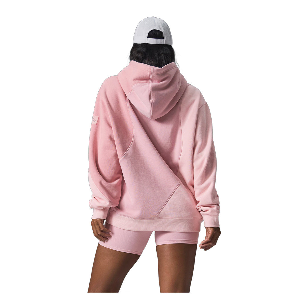 alo Make Waves Hoodie - Sunset Pink Tonal