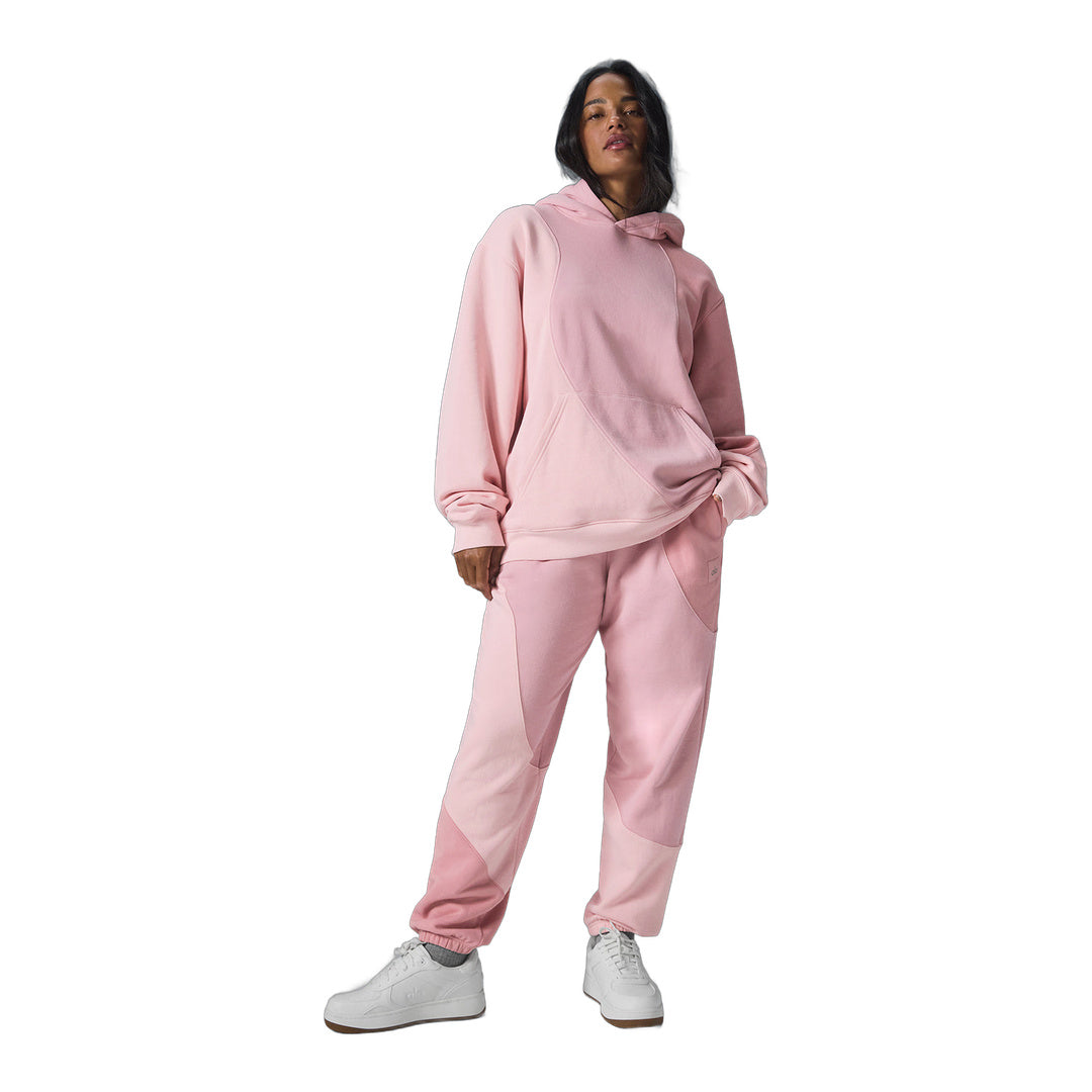 alo Make Waves Hoodie - Sunset Pink Tonal