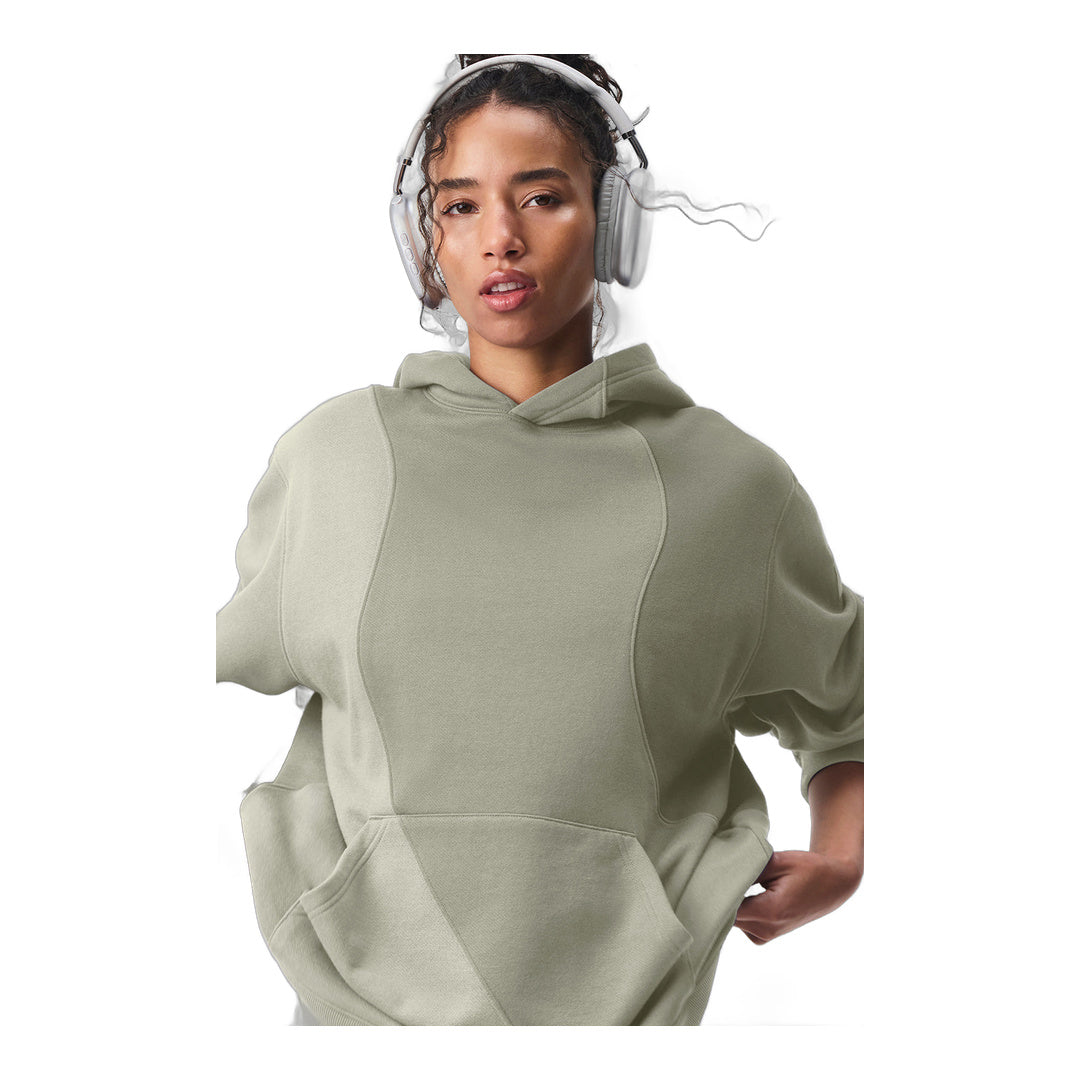 alo Make Waves Hoodie - Limestone Tonal