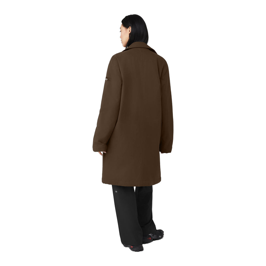 alo Signature Overcoat - Espresso