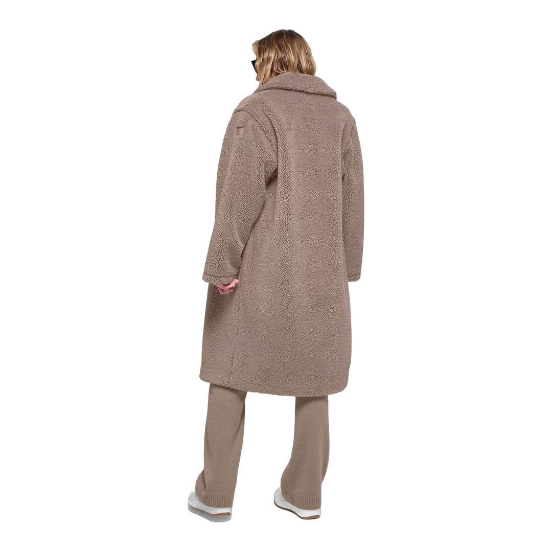 alo Oversized Sherpa Trench - Chai Latte