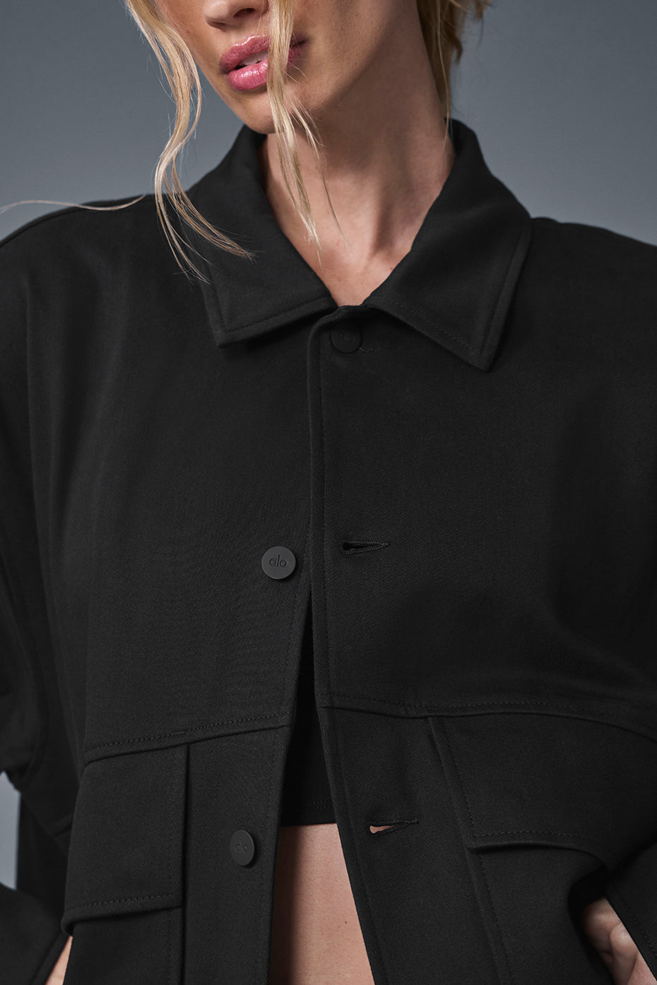 alo Unisex One Up Jacket - Black