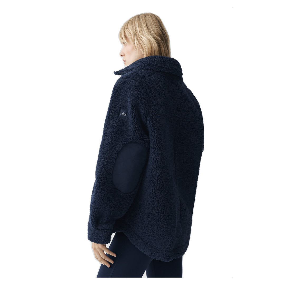 ALO Sherpa Edge Shacket - Navy