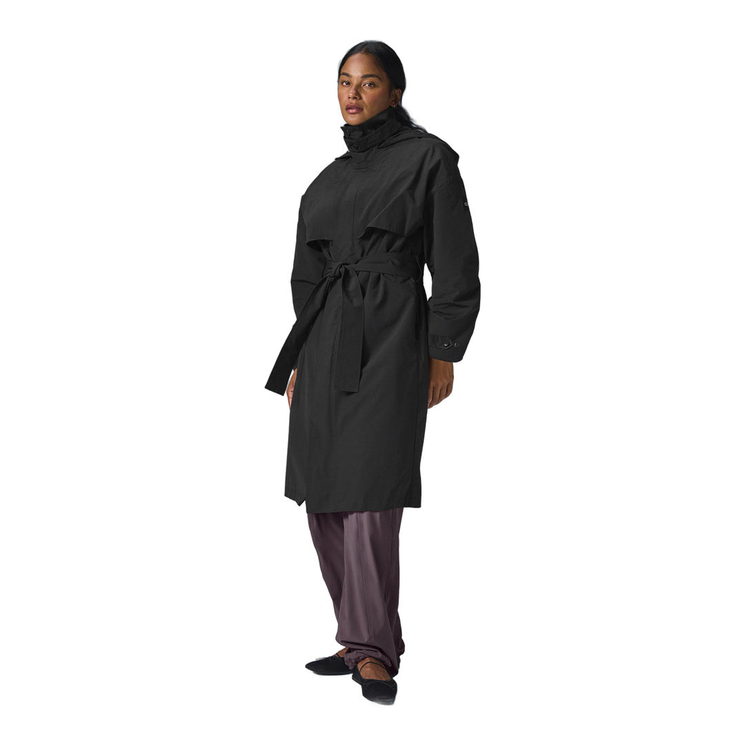 alo Crinkle On The Move Trench - Black