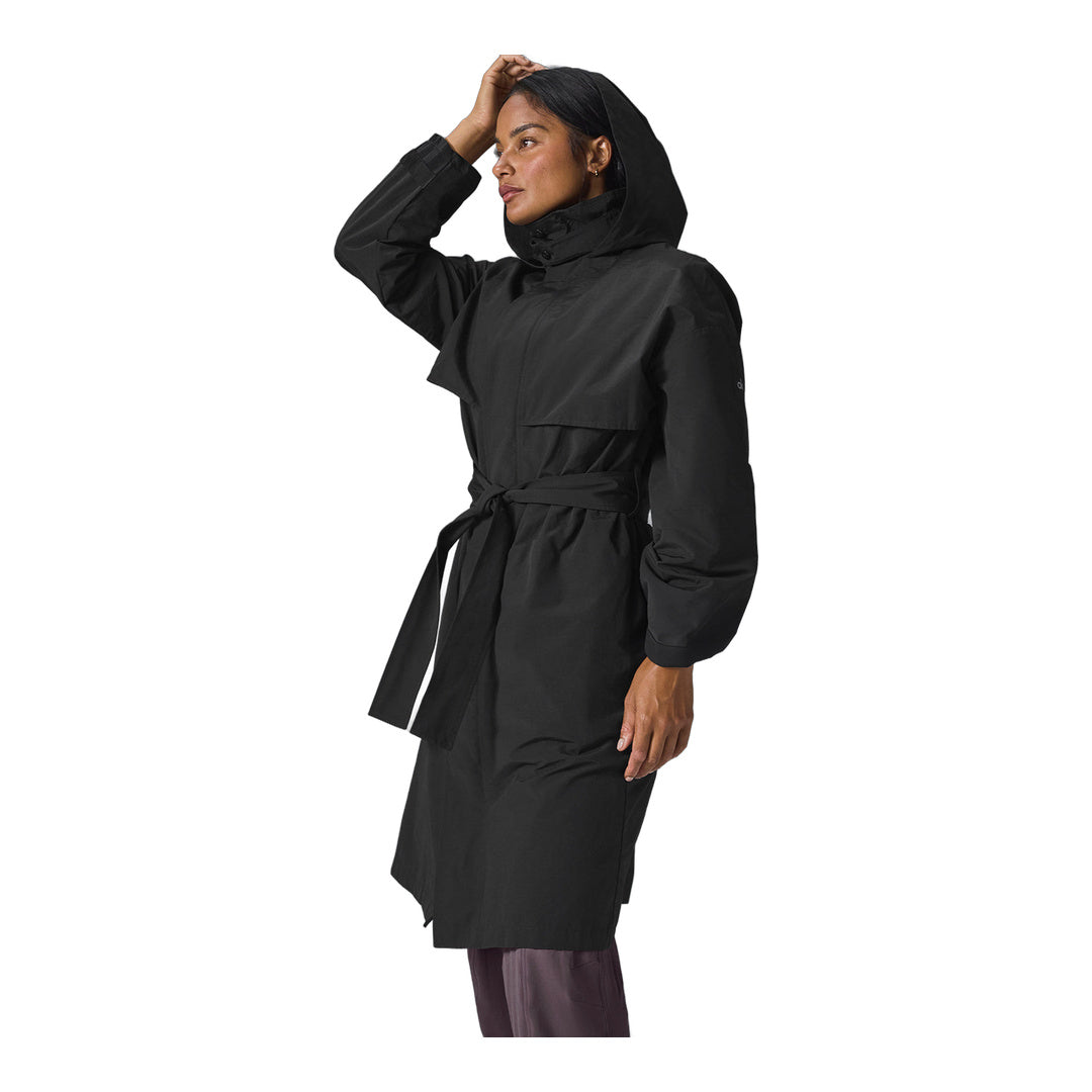 alo Crinkle On The Move Trench - Black